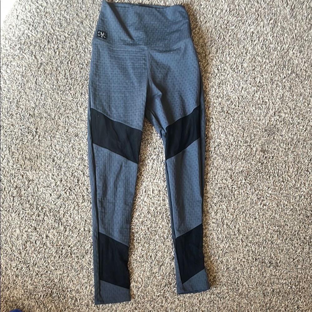 Kandi Kouture Gray and Black Leggings